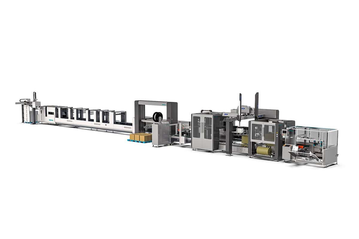 Advanced Stripping Blanking Machine & Folder Gluing -SINHOSUN